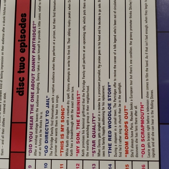 The Partridge Family Complete First Season 4 dvds 1970 2005 - Picture 5 of 13